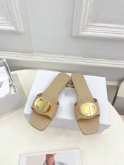 CD FOREVER HEELED 1.5CM BEIGE