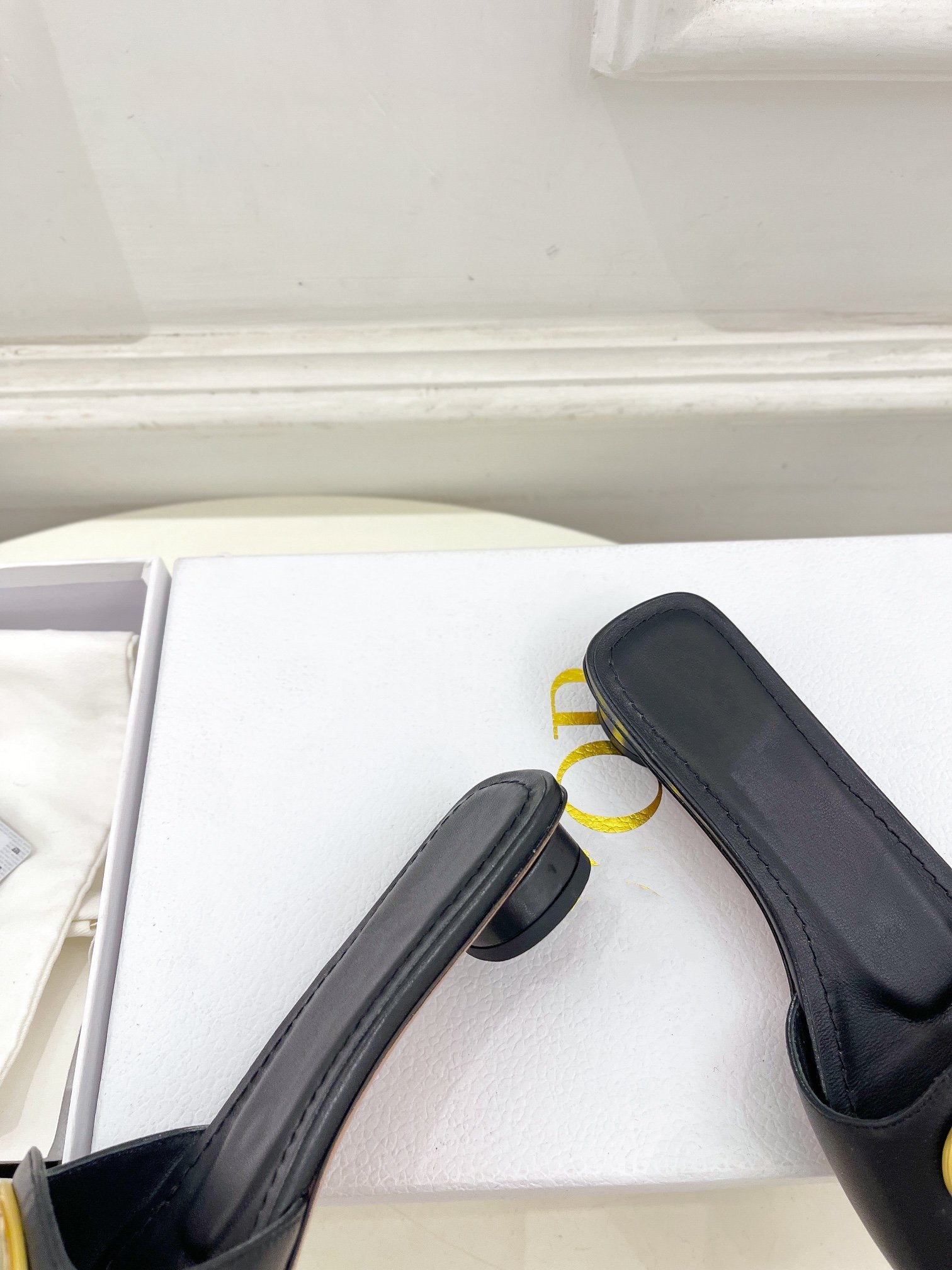 CD FOREVER HEELED 1.5CM BLACK