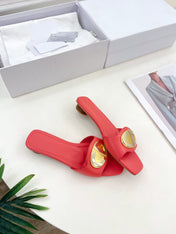 CD FOREVER HEELED 1.5CM RED