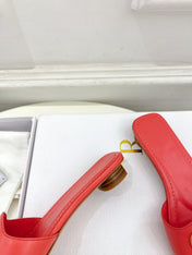 CD FOREVER HEELED 1.5CM RED