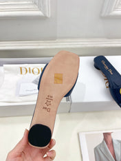 CD FOREVER HEELED 1.5CM BLUE