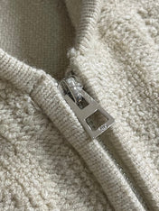 DIOR 26S KNITTED HOODED SWEATER 1007