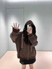 MIUMIU FLEECE HOODED JACKET STYLE 18