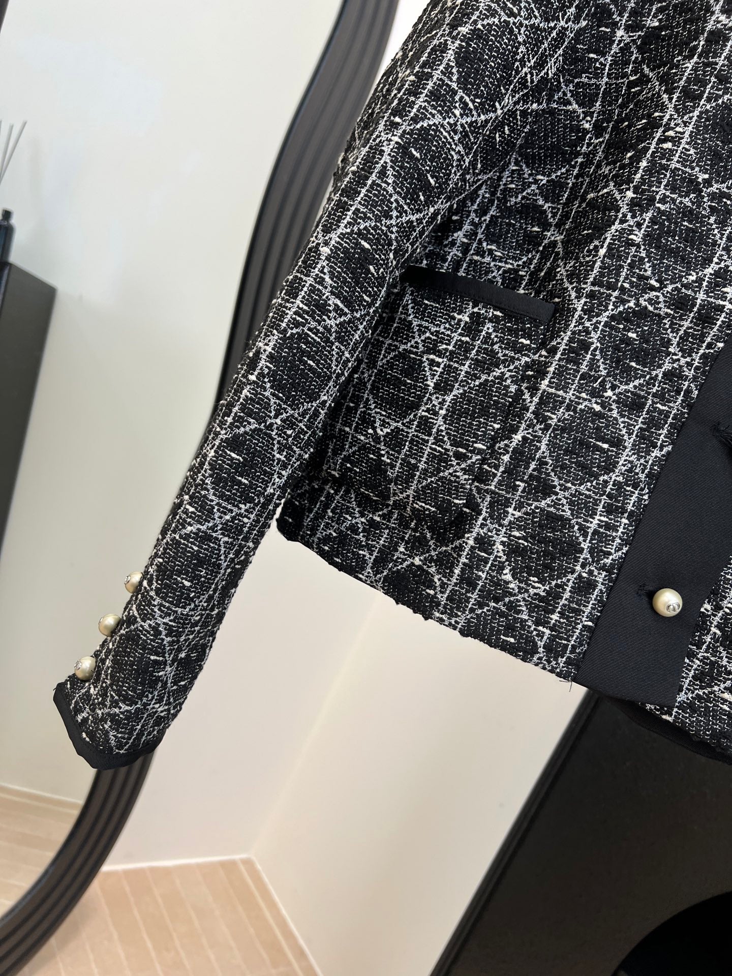 DIOR 25S TWEED JACKET 685